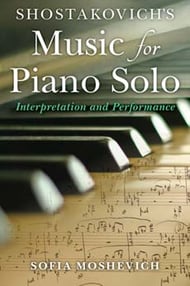 cover Shostakovich's Music for Piano Solo book cover